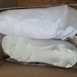 Adidas White Soccer Cleats